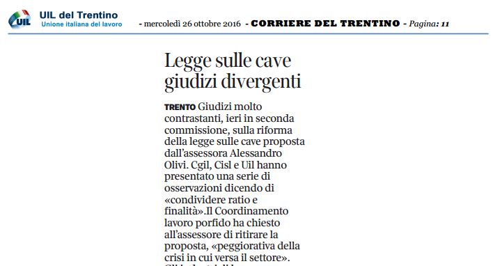 Legge sulle cave IMM