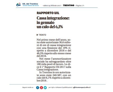 Cassa Integrazione