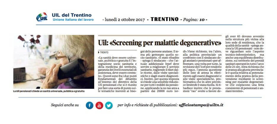 screening
